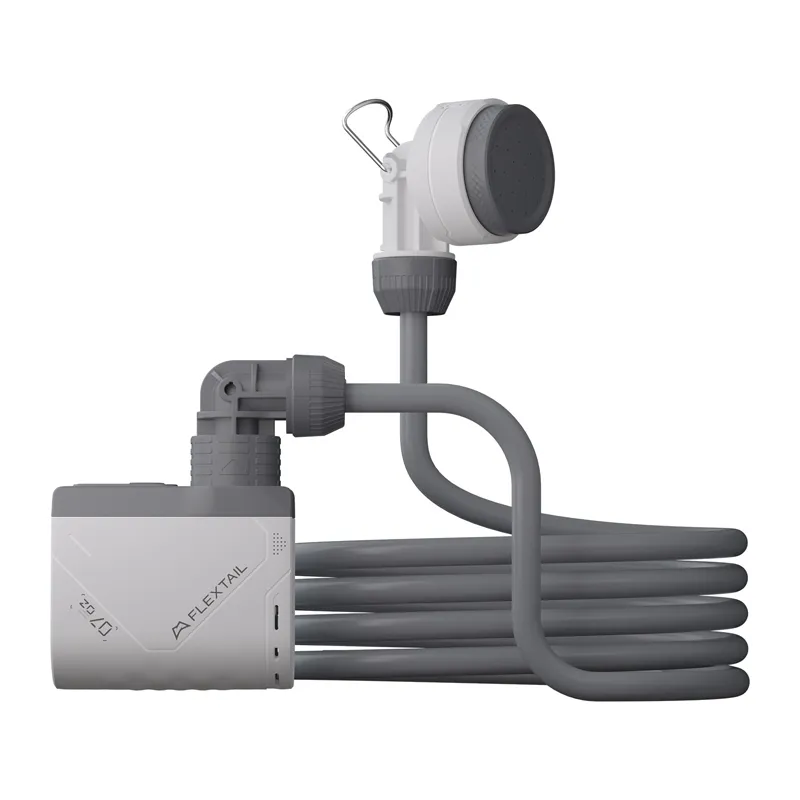 Flextail Tiny Shower Portable Shower with Pump (White)